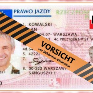 Registered Polish  Driving License