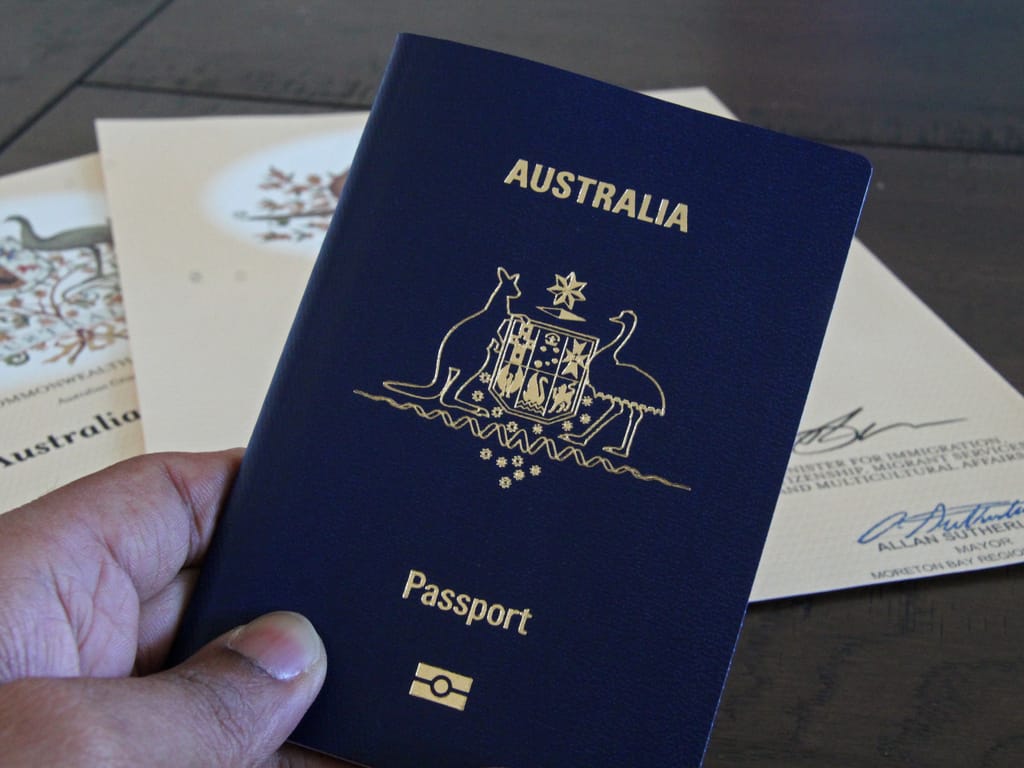 get new passport australia