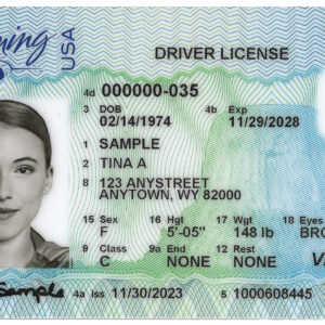 Real Registered USA Driving License