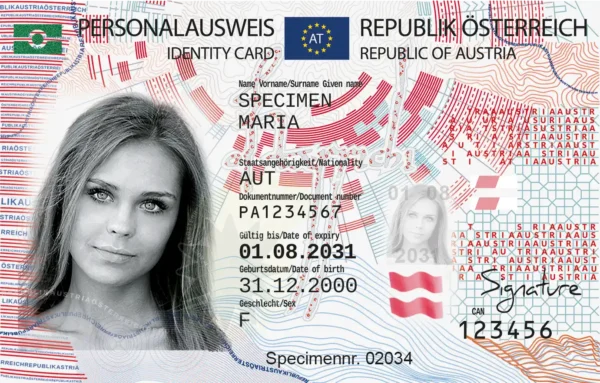 Get Austrian Identity Card | Österreichischen Personalausweis erhalten