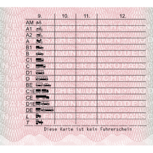 Obtain Registered German Driving License