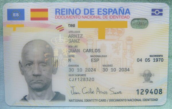 Obtener Carnet de Identidad Español