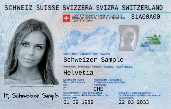 Get swiss identity card | Schweizer Identitätskarte online erhalten